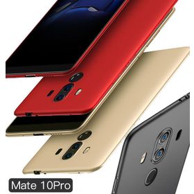 Huawei Mate 10 Pro Premier Mat Temperli Cam + Uyumlu Silikon Kılıf