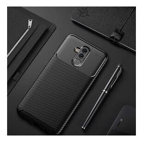 Huawei Mate 20 Lite Negro Silikon Kapak Cep Telefonu Kılıfı