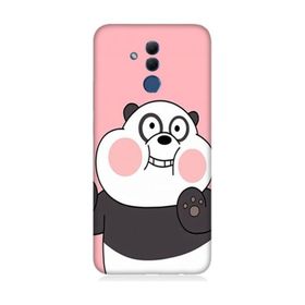 Huawei Mate 20 Lite Uyumlu Sevimli Panda Baskılı Silikon Kılıf