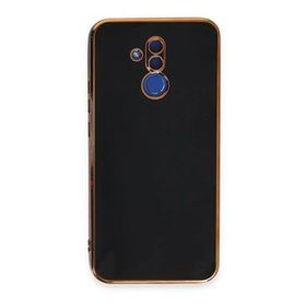 Huawei Mate 20 Lite Volet Silikon Siyah Kılıf