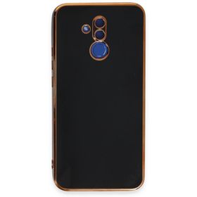 Huawei Mate 20 Lite Volet Silikon Siyah Kılıf