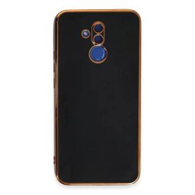 Huawei Mate 20 Lite Volet Silikon Siyah Kılıf