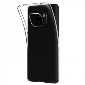 Huawei Mate 20 Pro Ultra İnce Şeffaf Silikon Cep Telefonu Kılıfı