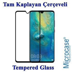 Huawei Mate 20x Temperli Ekran Koruyucu Uyumlu Kırılmaz Cam