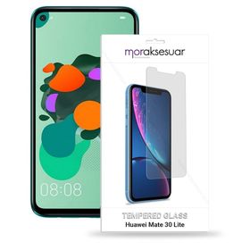 Huawei Mate 30 Lite Temperli Ekran Koruyucu Uyumlu Kırılmaz Cam