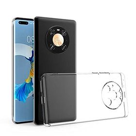 Huawei Mate 40 Pro Şeffaf Silikon Lüx Kılıf