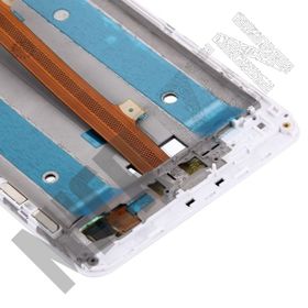 Huawei Mate 7 Beyaz Çıtalı Uyumlu Lcd Ekran Dokunmatik