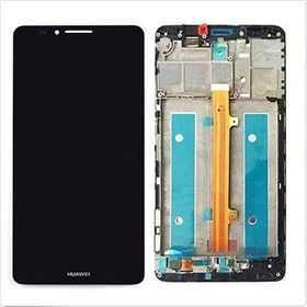 Huawei Mate 7 Siyah Çıtalı Uyumlu Lcd Ekran Dokunmatik
