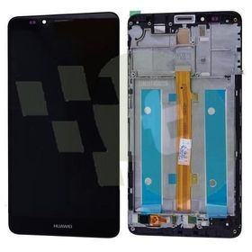 Huawei Mate 7 Siyah Çıtalı Uyumlu Lcd Ekran Dokunmatik