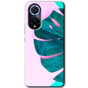 Huawei Nova 9 3D Yaprak Baskılı Uyumlu Silikon Kılıf