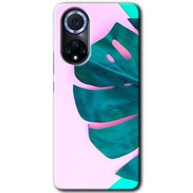 Huawei Nova 9 3D Yaprak Baskılı Uyumlu Silikon Kılıf