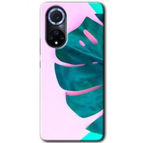 Huawei Nova 9 3D Yaprak Baskılı Uyumlu Silikon Kılıf