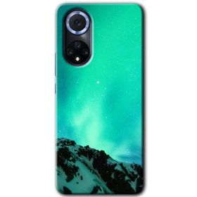 Huawei Nova 9 Aurora Baskılı Uyumlu Silikon Kılıf