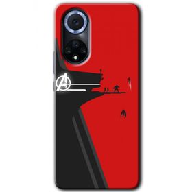Huawei Nova 9 Avengers Tower Baskılı Uyumlu Silikon Kılıf