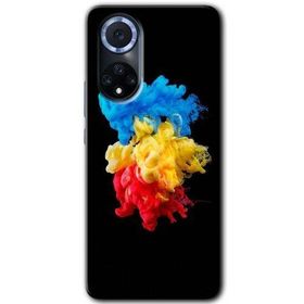 Huawei Nova 9 Black 1 Baskılı Uyumlu Silikon Kılıf
