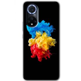 Huawei Nova 9 Black 1 Baskılı Uyumlu Silikon Kılıf