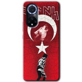 Huawei Nova 9 Bozkurt Atam Baskılı Uyumlu Silikon Kılıf