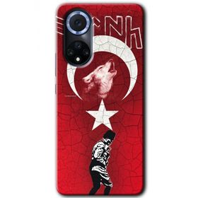 Huawei Nova 9 Bozkurt Atam Baskılı Uyumlu Silikon Kılıf