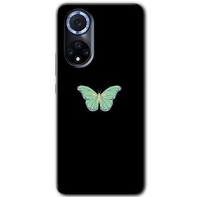 Huawei Nova 9 Butterfly Tree Baskılı Uyumlu Silikon Kılıf