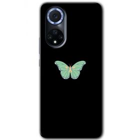 Huawei Nova 9 Butterfly Tree Baskılı Uyumlu Silikon Kılıf