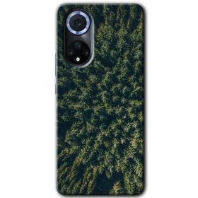 Huawei Nova 9 Çam Ağacı Ormanı Baskılı Uyumlu Silikon Kılıf