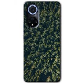 Huawei Nova 9 Çam Ağacı Ormanı Baskılı Uyumlu Silikon Kılıf