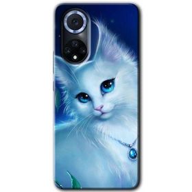 Huawei Nova 9 Cat Glance Baskılı Uyumlu Silikon Kılıf