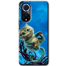 Huawei Nova 9 Çılgın Kedi Baskılı Uyumlu Silikon Kılıf