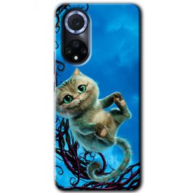 Huawei Nova 9 Çılgın Kedi Baskılı Uyumlu Silikon Kılıf