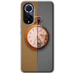 Huawei Nova 9 Clocks Artwork Baskılı Uyumlu Silikon Kılıf