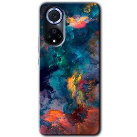 Huawei Nova 9 Color Storm Baskılı Uyumlu Silikon Kılıf