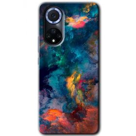 Huawei Nova 9 Color Storm Baskılı Uyumlu Silikon Kılıf