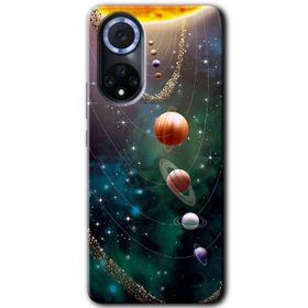Huawei Nova 9 Cosmos Baskılı Uyumlu Silikon Kılıf