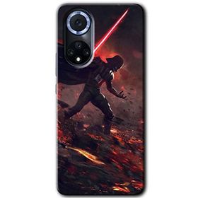 Huawei Nova 9 Darh Vader Wars Baskılı Uyumlu Silikon Kılıf