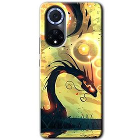 Huawei Nova 9 Digital Dragon Baskılı Uyumlu Silikon Kılıf