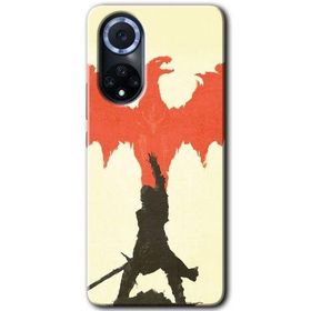 Huawei Nova 9 Dragon Hunter 1 Baskılı Uyumlu Silikon Kılıf