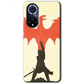 Huawei Nova 9 Dragon Hunter 1 Baskılı Uyumlu Silikon Kılıf