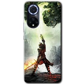 Huawei Nova 9 Dragon Hunter Baskılı Uyumlu Silikon Kılıf