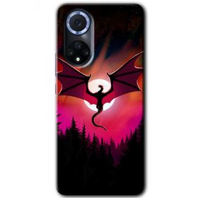 Huawei Nova 9 Dragon Night Baskılı Uyumlu Silikon Kılıf