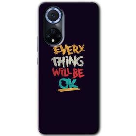 Huawei Nova 9 Everything Baskılı Uyumlu Silikon Kılıf