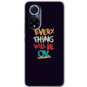 Huawei Nova 9 Everything Baskılı Uyumlu Silikon Kılıf