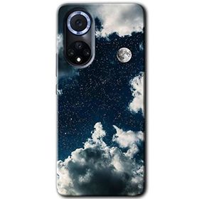 Huawei Nova 9 Gece Gökyüzü Baskılı Uyumlu Silikon Kılıf
