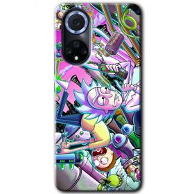 Huawei Nova 9 Graffiti Çizgi Film Baskılı Uyumlu Silikon Kılıf