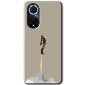 Huawei Nova 9 İronman Airport Baskılı Uyumlu Silikon Kılıf