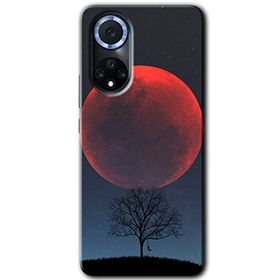Huawei Nova 9 Kanlı Ay Baskılı Uyumlu Silikon Kılıf