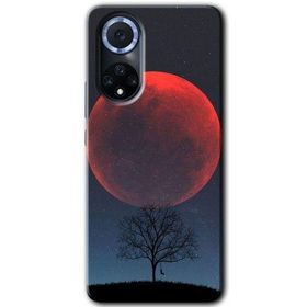 Huawei Nova 9 Kanlı Ay Baskılı Uyumlu Silikon Kılıf