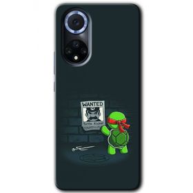 Huawei Nova 9 Kaplumbağa Avcısı Baskılı Uyumlu Silikon Kılıf