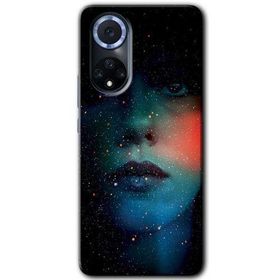 Huawei Nova 9 Karanlık Kadın Baskılı Uyumlu Silikon Kılıf