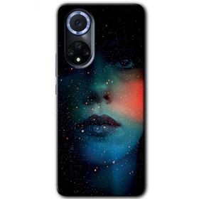 Huawei Nova 9 Karanlık Kadın Baskılı Uyumlu Silikon Kılıf