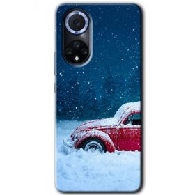 Huawei Nova 9 Karlı Vosvos Baskılı Uyumlu Silikon Kılıf